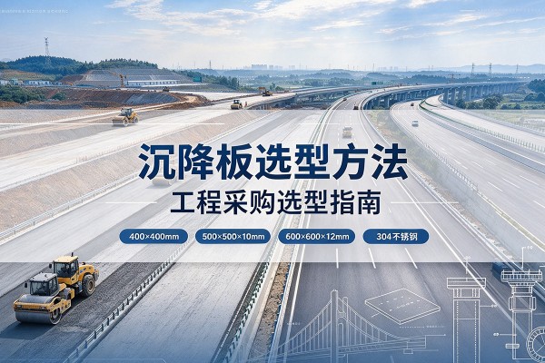 理县沉降板选择方法