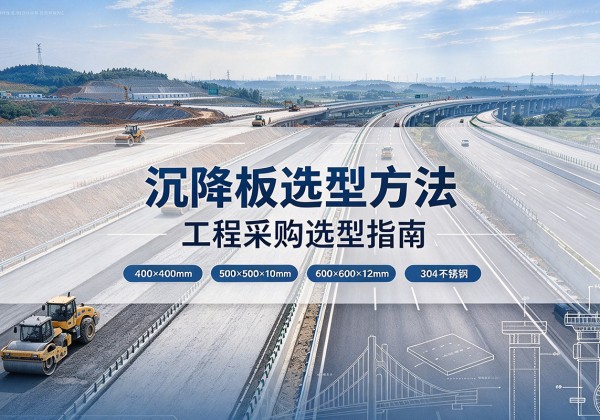 理县沉降板选择方法
